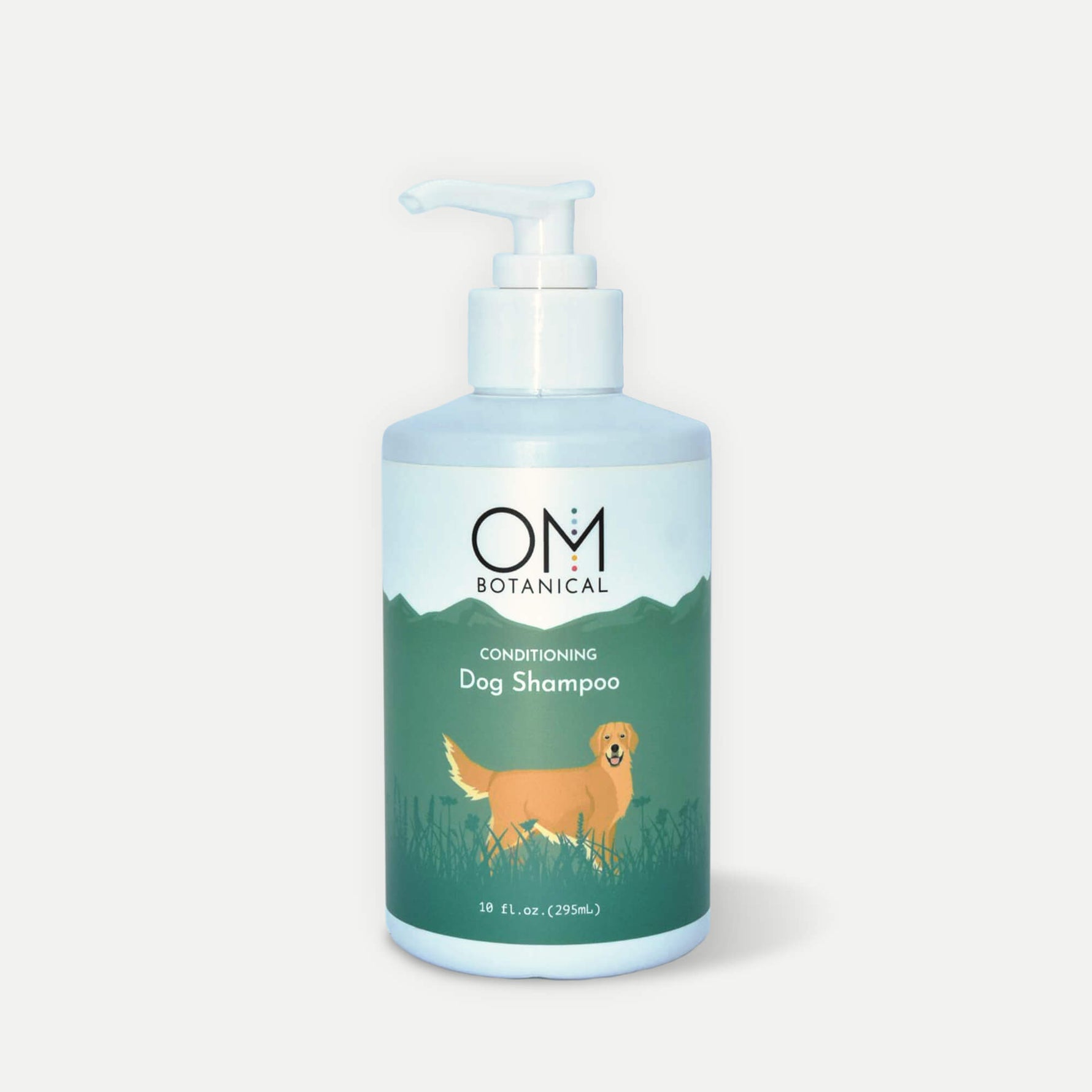 Conditioning Dog Shampoo - PCR pump bottle photo | OM Botanical