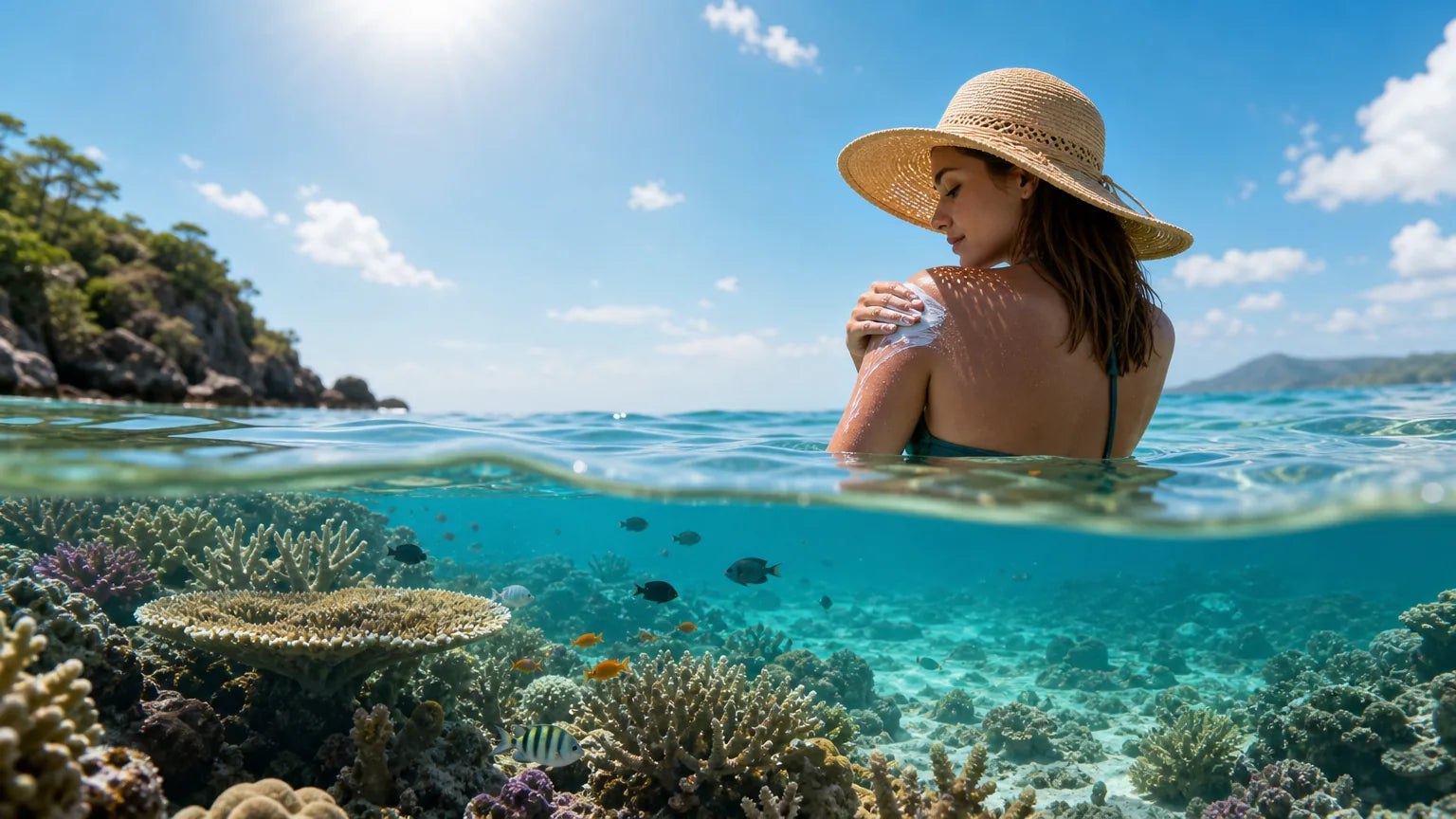 Editorial illustration for Best Reef Safe Sunscreen Reviews: Top Picks for 2026