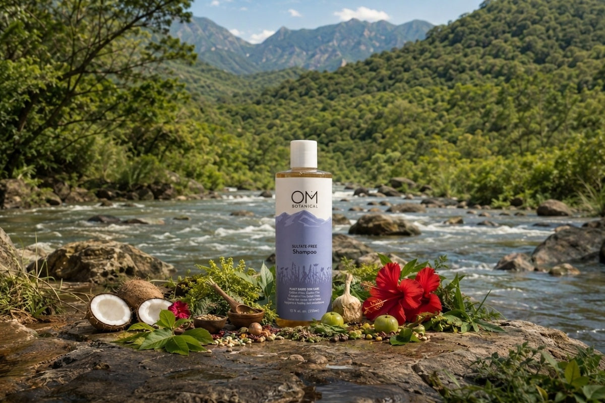 The Best Ayurvedic Botanical Shampoo for Gorgeous Hair: OM Botanical