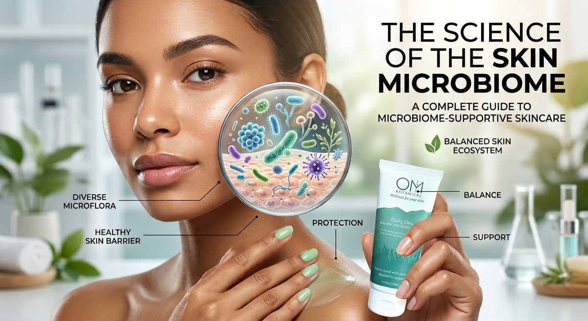 the science of skin microbiome