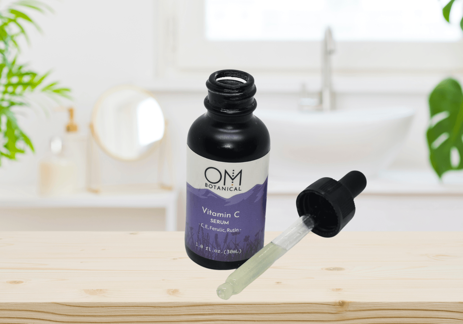 Antioxidant-Rich Vitamin C Serum for Youthful Skin - OM Botanical