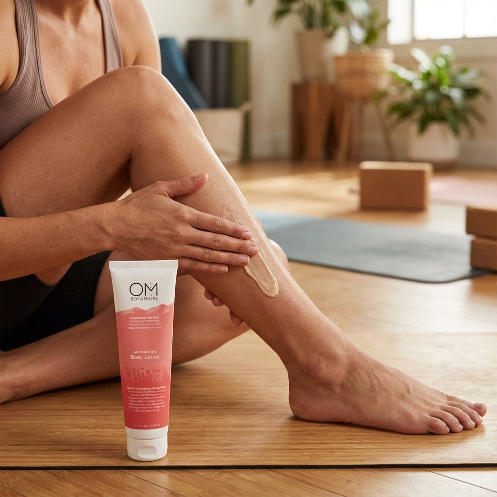 mOM Botanical magnesium lotion for muscle cramps