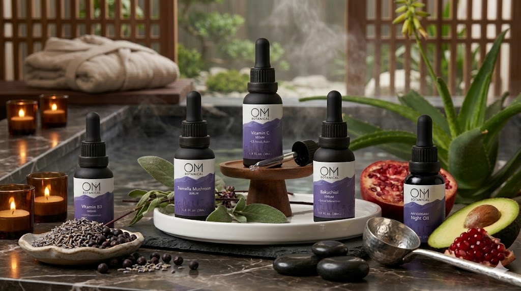 OM Botanial barrier repair serums