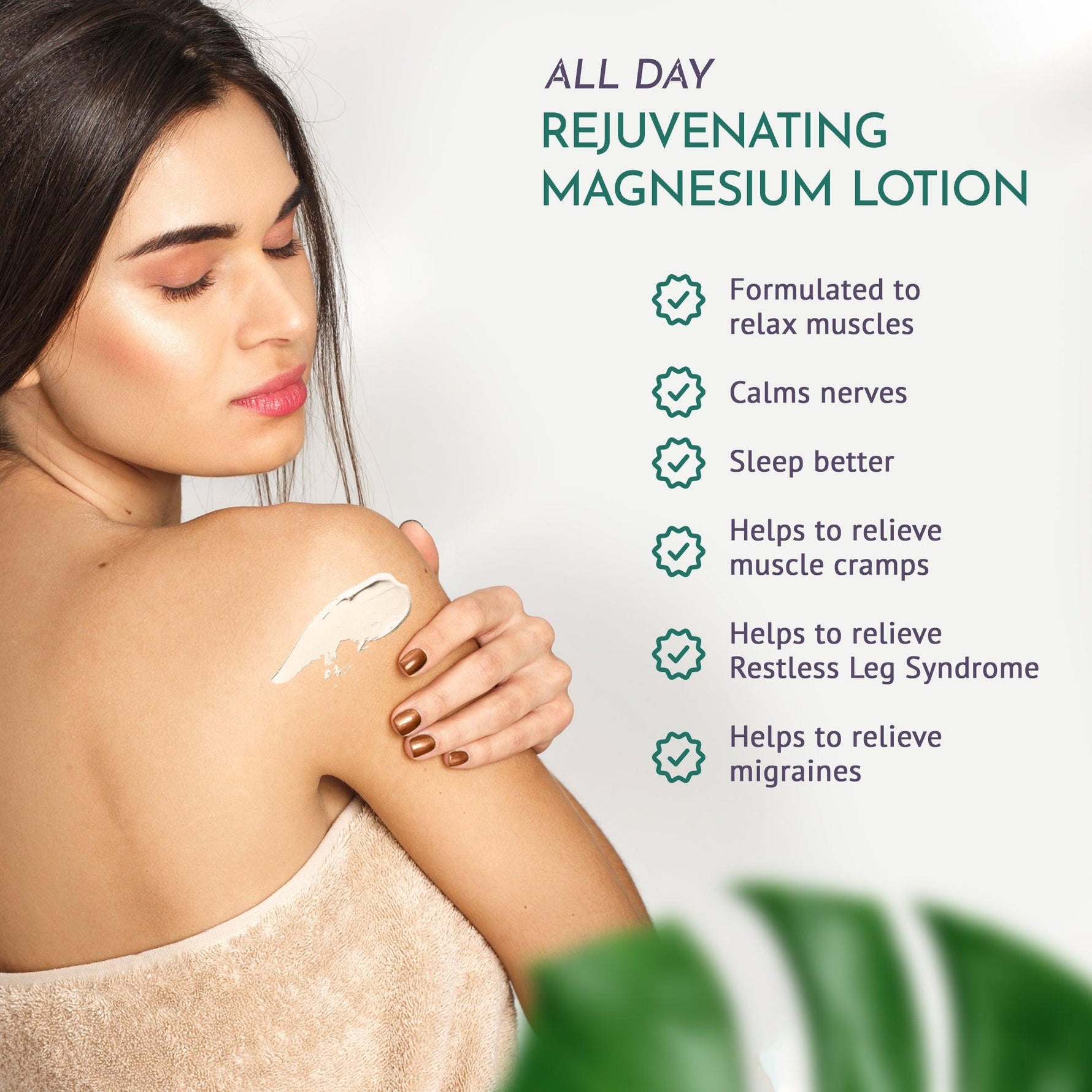 Magnesium Body Lotion - OM Botanical  