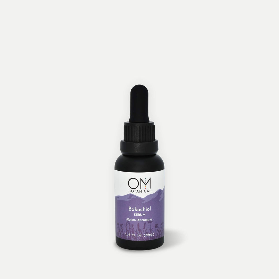 Bakuchiol Serum - glass bottle with dropper | OM Botanical