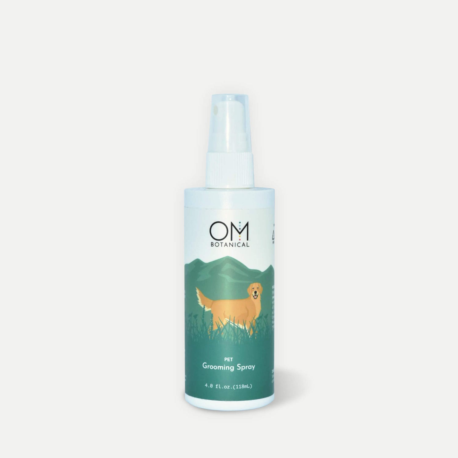 Pet Grooming Spray - PCR spray bottle photo | OM Botanical