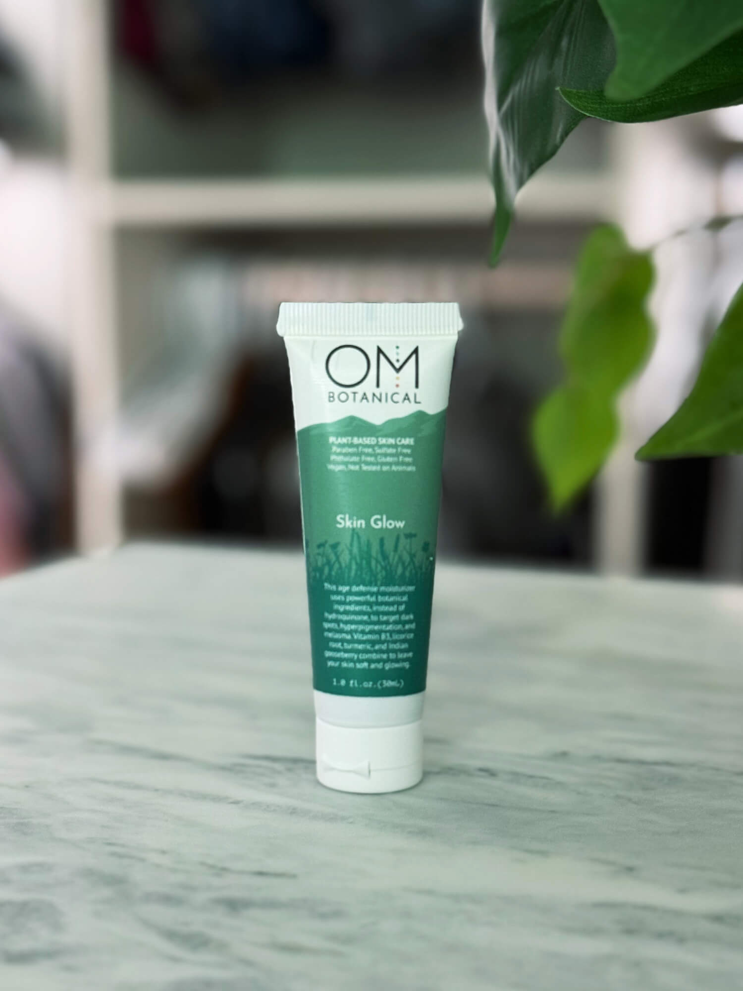 Skin Glow - lifestyle in home dressing room | OM Botanical