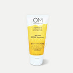 TSA travel size reef safe sunscreen - carbon neutral tube photo | OM Botanical