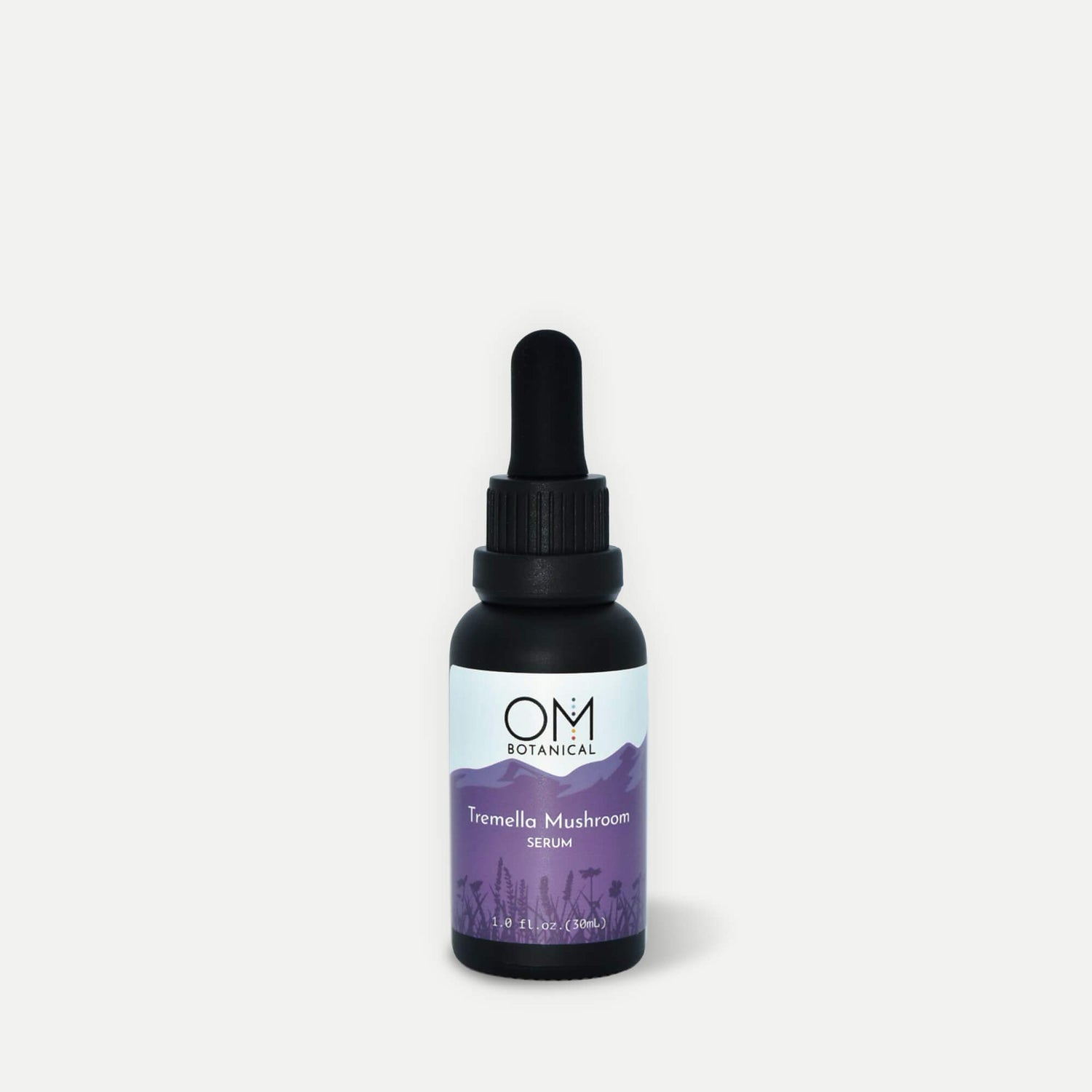 Tremella Mushroom Serum - glass bottle with dropper | OM Botanical